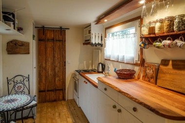 Küchenzeile im Tiny House